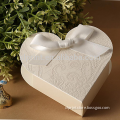 Heart shaped paper wedding favors candy box